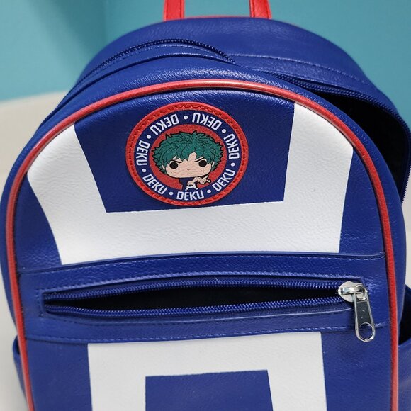Funko My Hero Academia Deku Mini Backpack - Blue - Picture 7 of 7